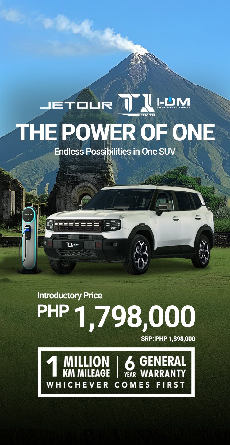 JETOUR T1 Lightning i-DM – Hybrid SUV in the Philippines with PHP 1.798M intro price